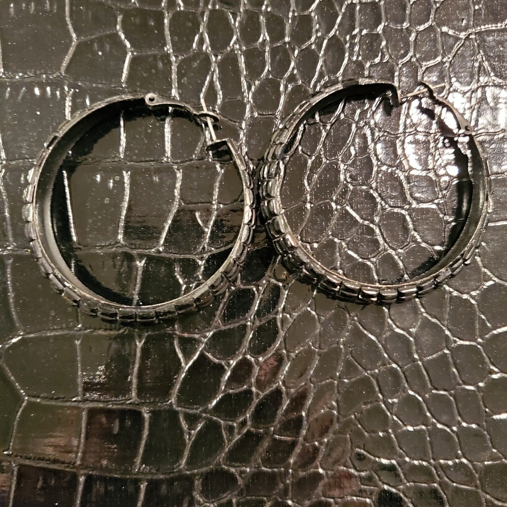 Hoop earrings
